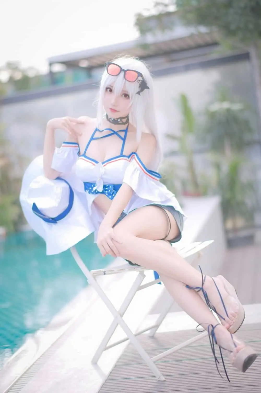花柒hana白金cos