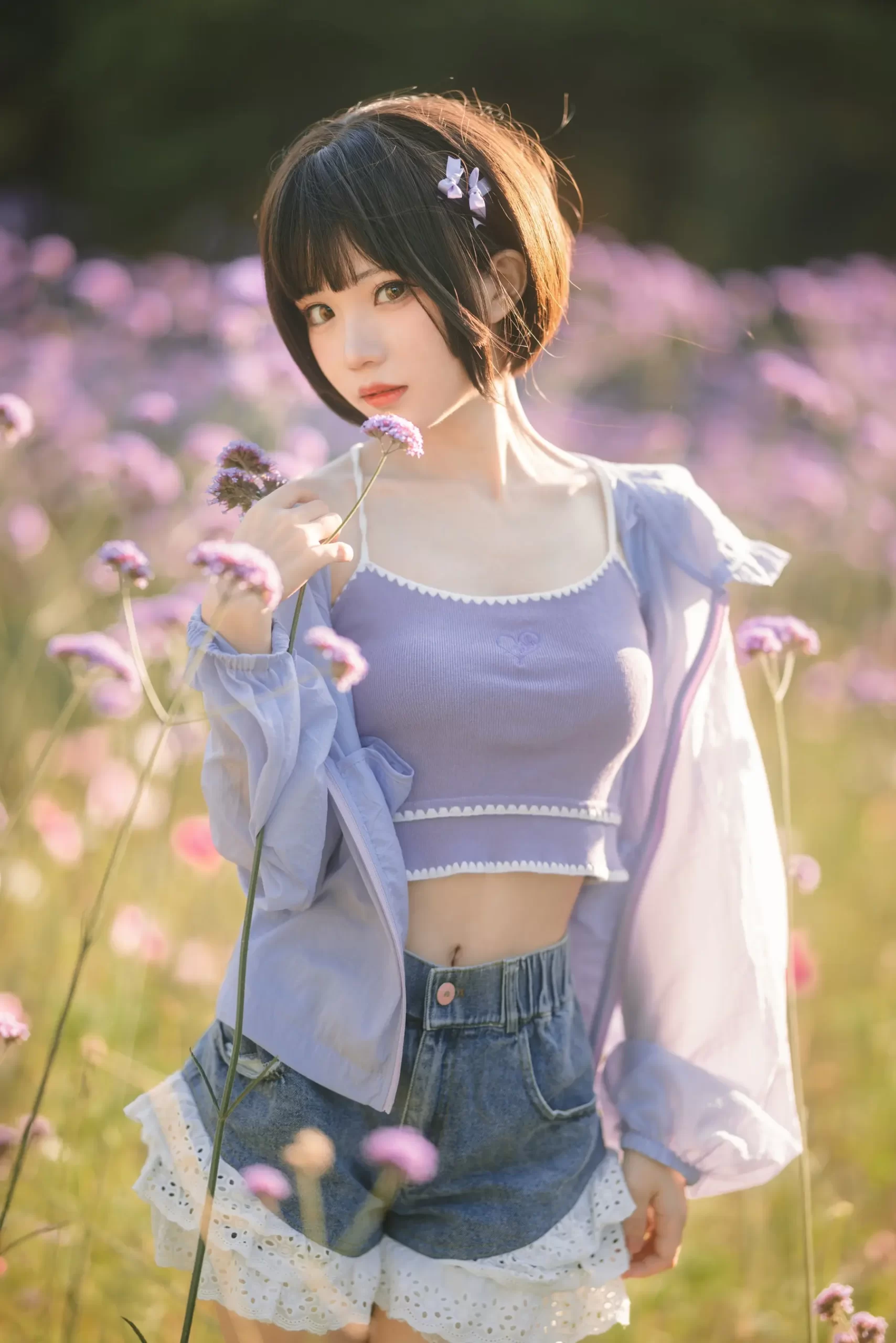 花柒hana白金cos