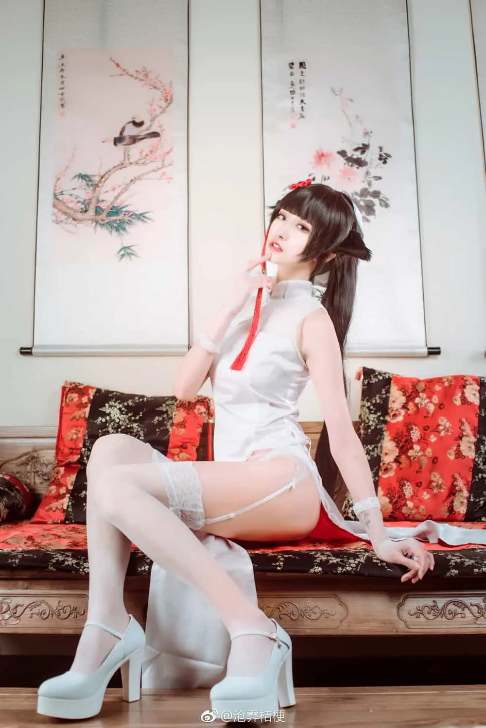 沧霁桔梗cosplay