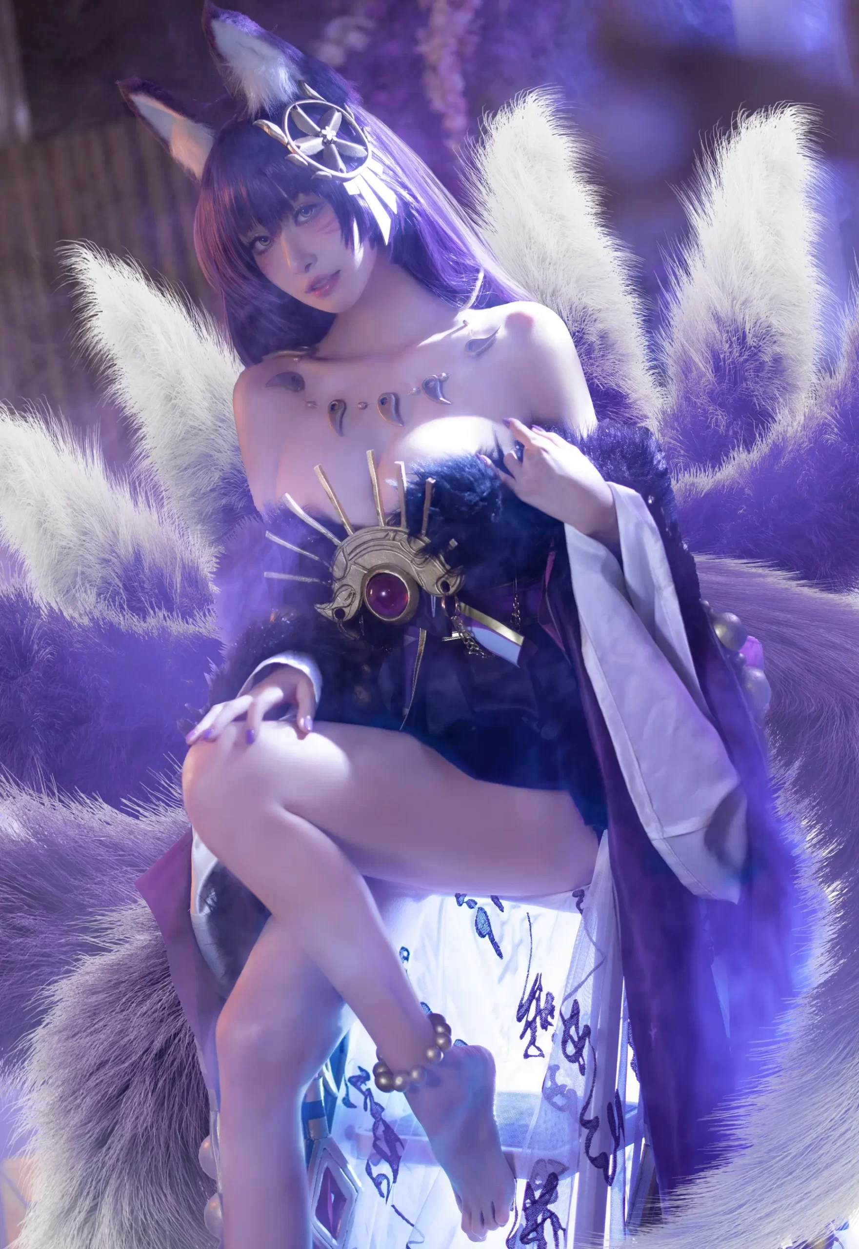沧霁桔梗兔女郎cos