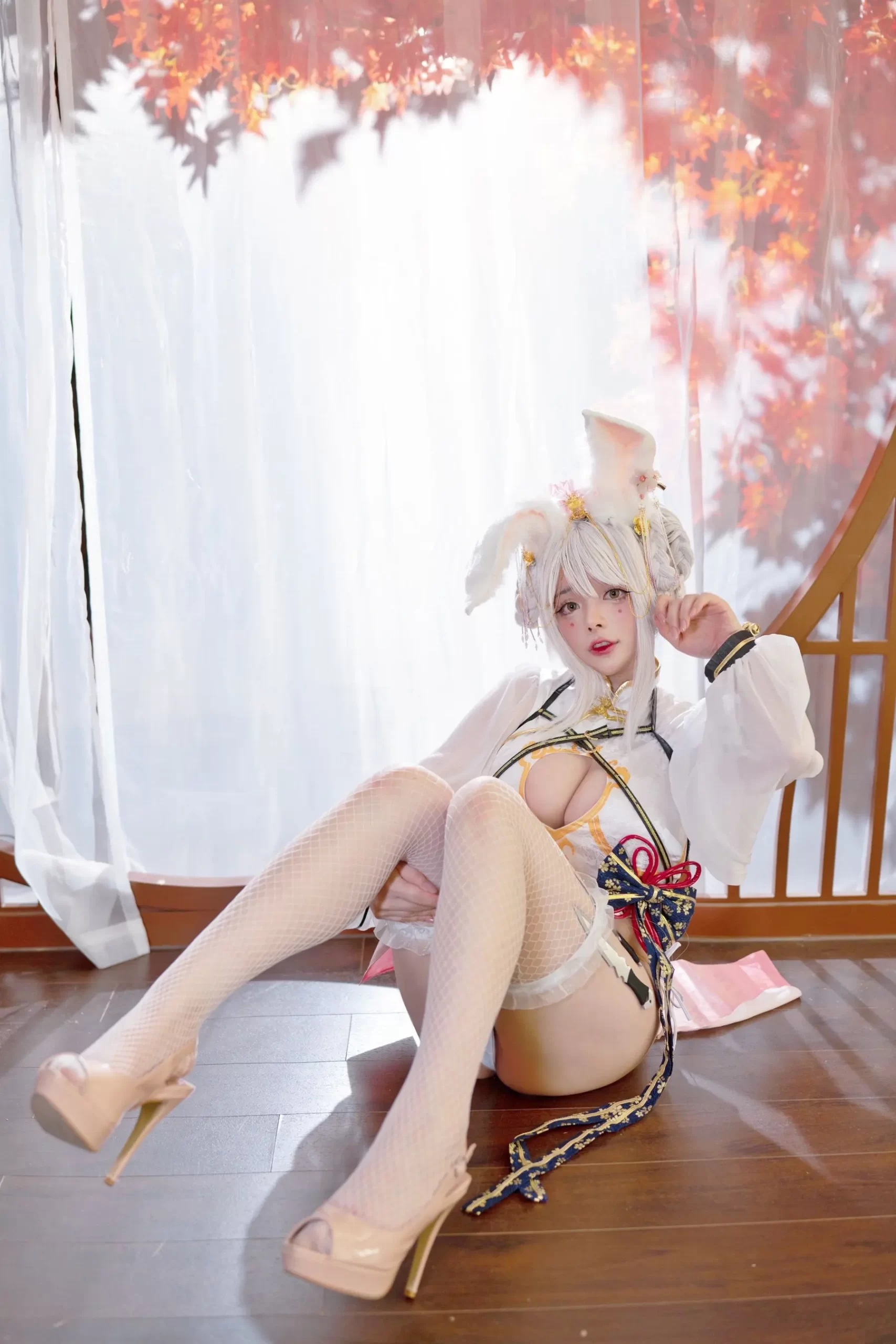 ninja阿寨寨cos神明巫女