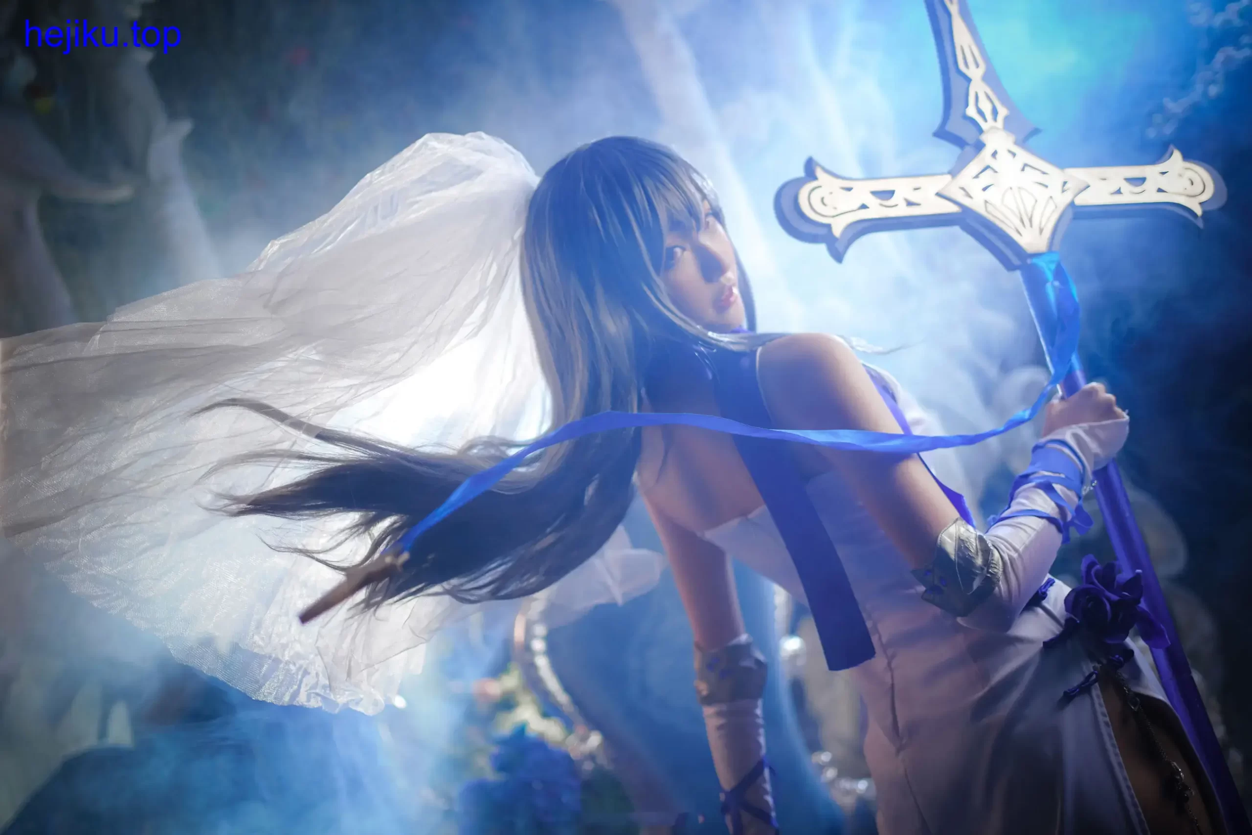 沧霁桔梗兔女郎cos