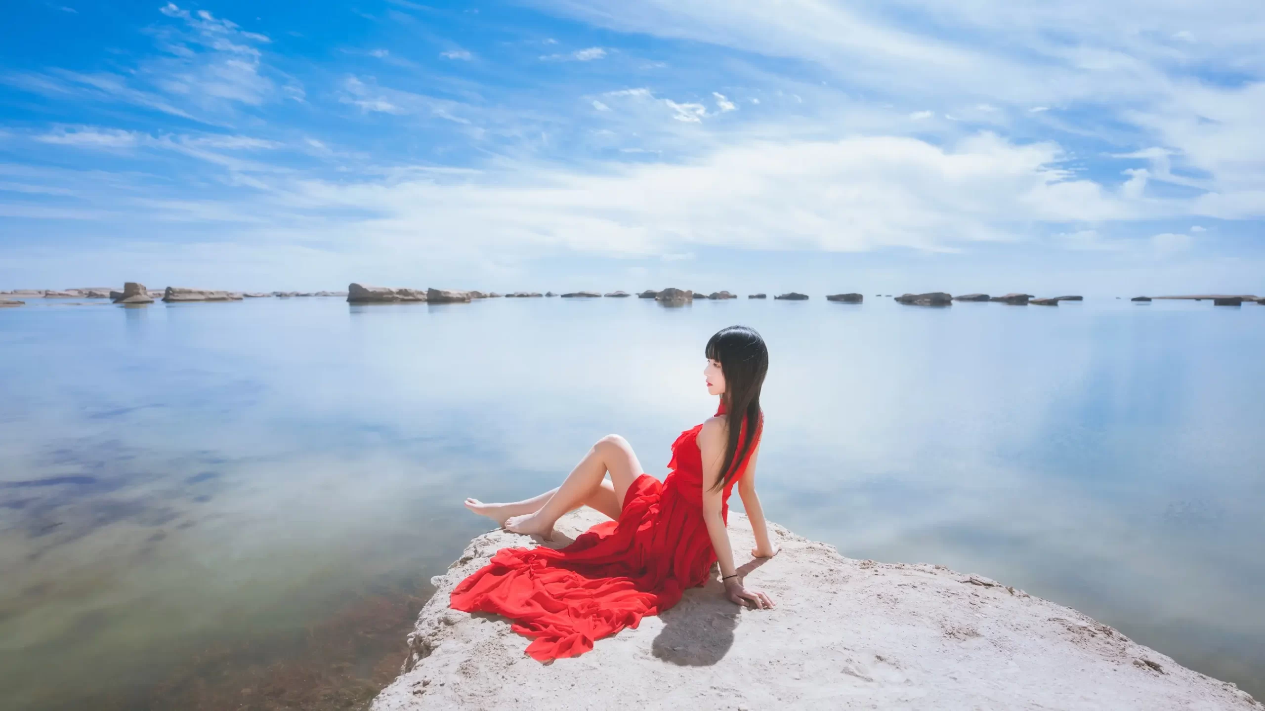 桜桃喵兔儿泳装图