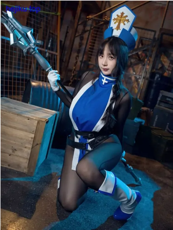 浅安安兔女郎造型细节