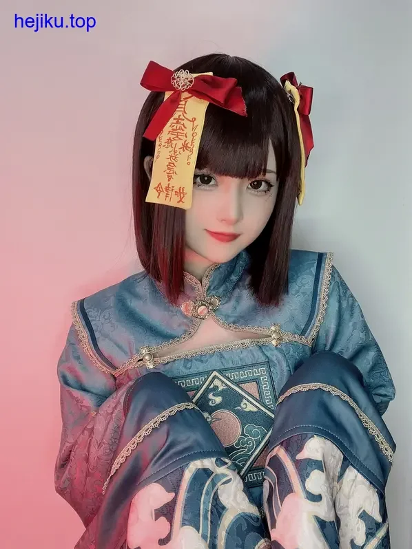 动漫角色屿鱼cos图 - 服装铠甲细节展示