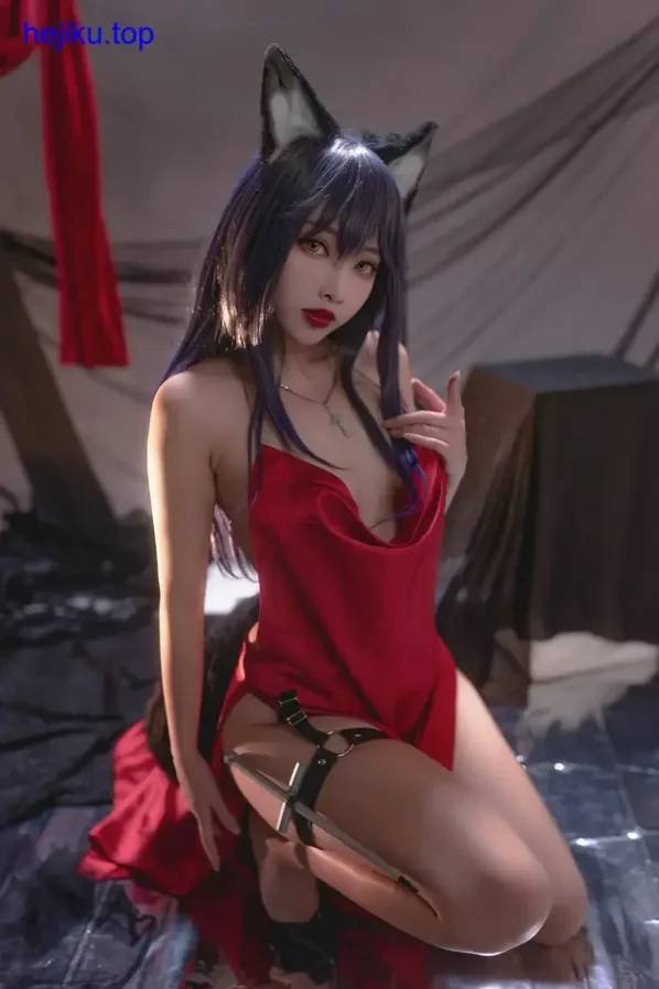 宫本桜古风cos全身造型和道具细节