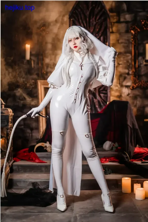 Natsuko夏夏子海洋主题人鱼cos 鳞片服装细节