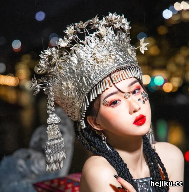 瓦斯塔亚小龙虾的苗疆风写真，银饰硬、态度更硬